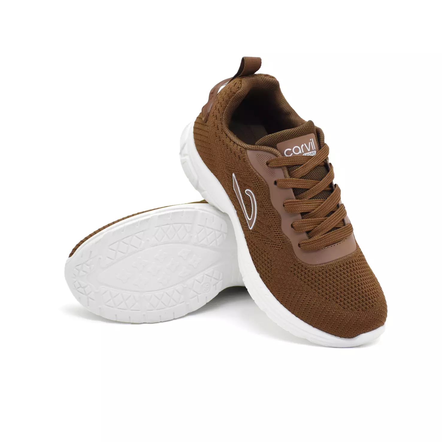 Carvil Sepatu Sekolah Anak Ghani-02 LT Dark Brown