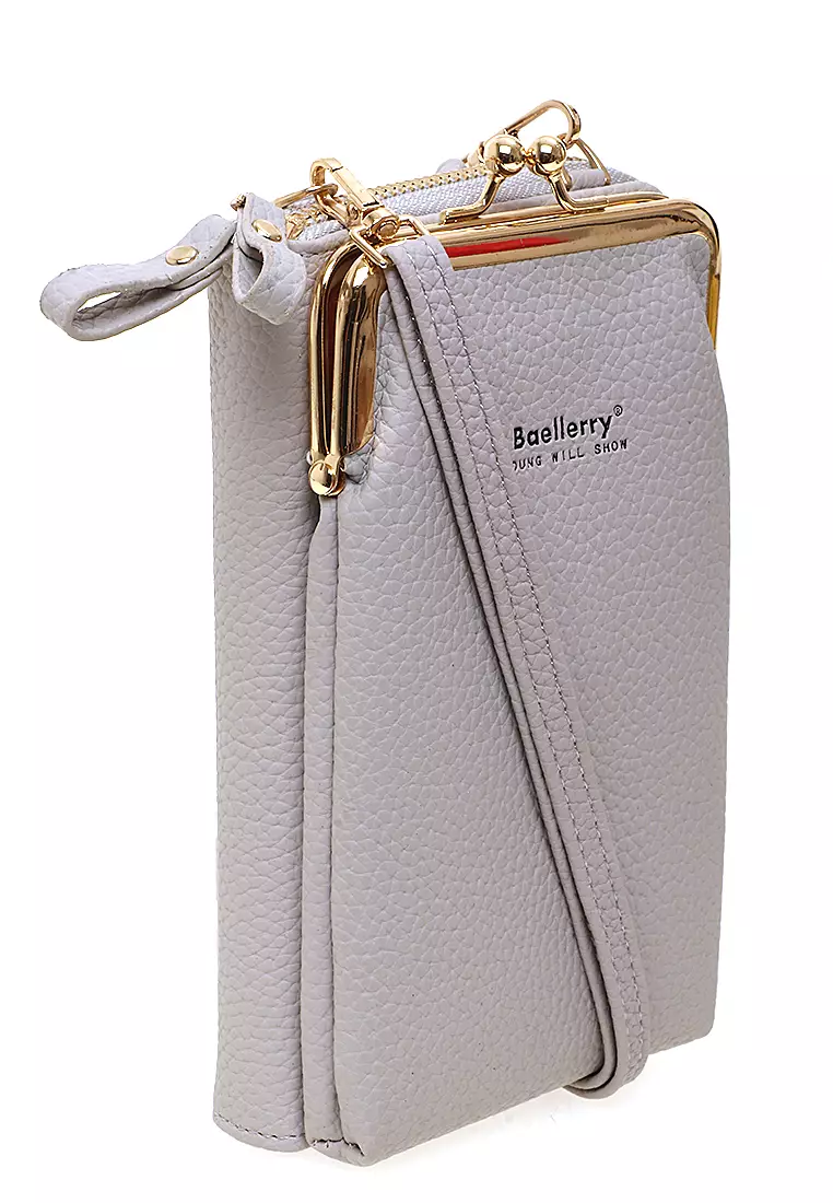 Sling Bag Tas Selempang Wanita Mini Design Many Slot Material Leather Kulit ORIGINAL