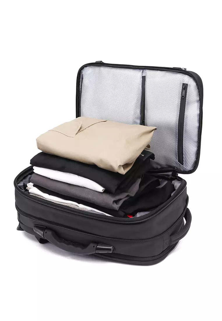 Bange Prime Vacuum Compression Compartment Travel Backpack with Electrical Pump and Intergrated Weight Handle