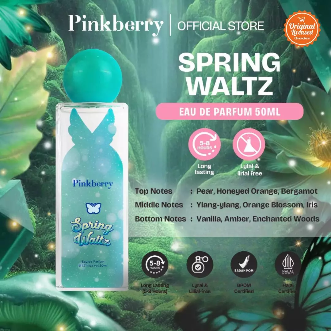 Pinkberry Eau De Parfum EDP Spring Waltz 50 ml