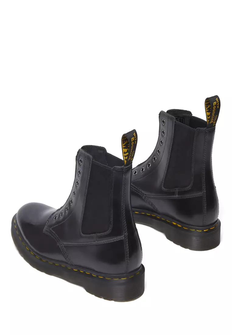 Buy Dr. Martens 1460 Gusset Polished Smooth Leather Lace-Up