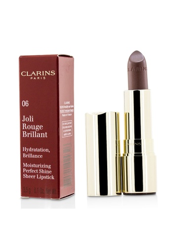 Clarins CLARINS - Joli Rouge Brillant (Moisturizing Perfect Shine Sheer Lipstick) - # 06 Fig 3.5g/0.1oz CAE6CBEF876EA1GS_1