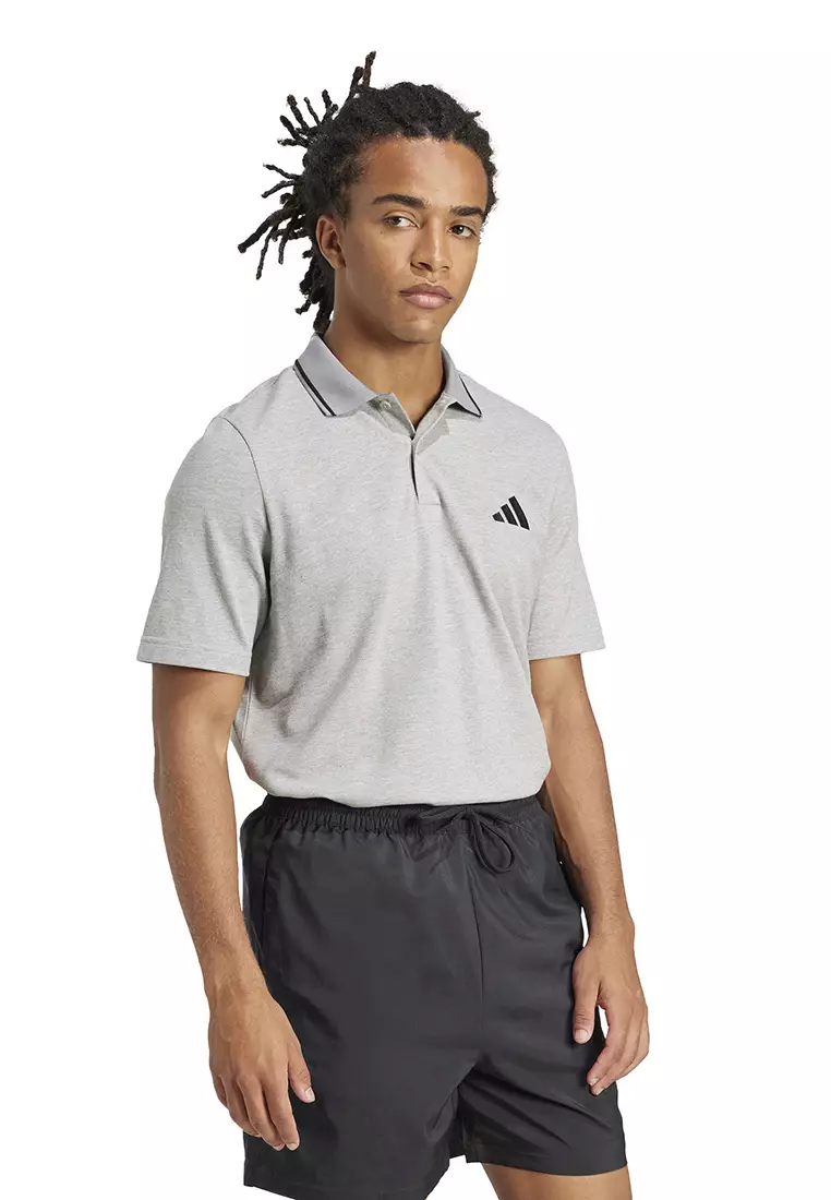 Essentials Small Logo Piqué Polo Shirt