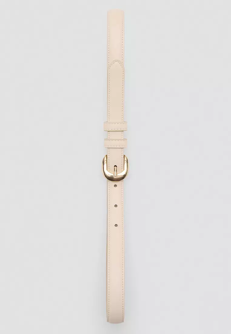 Buckle Skinny Belt