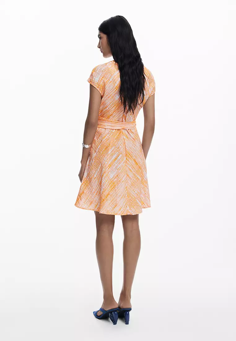 Wrap short dress