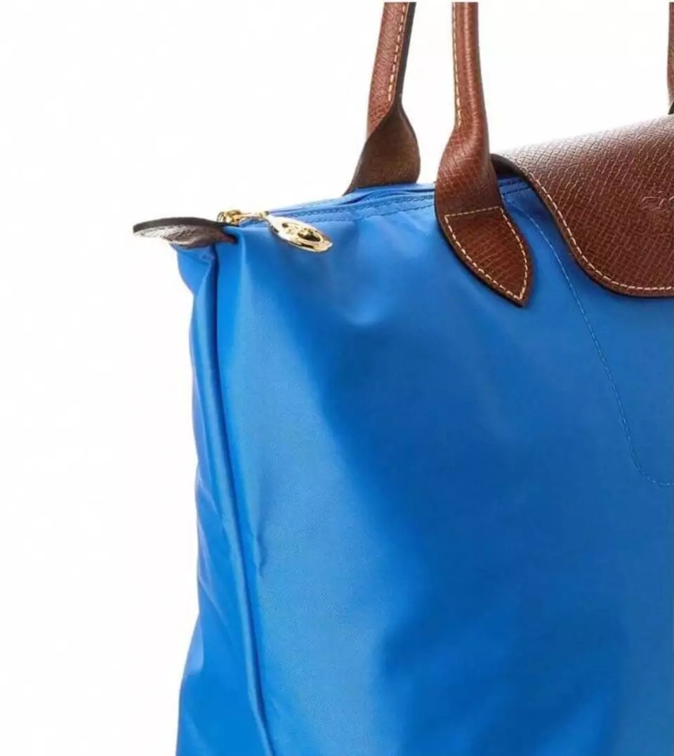 Le Pliage Original Small Long Handle Blue
