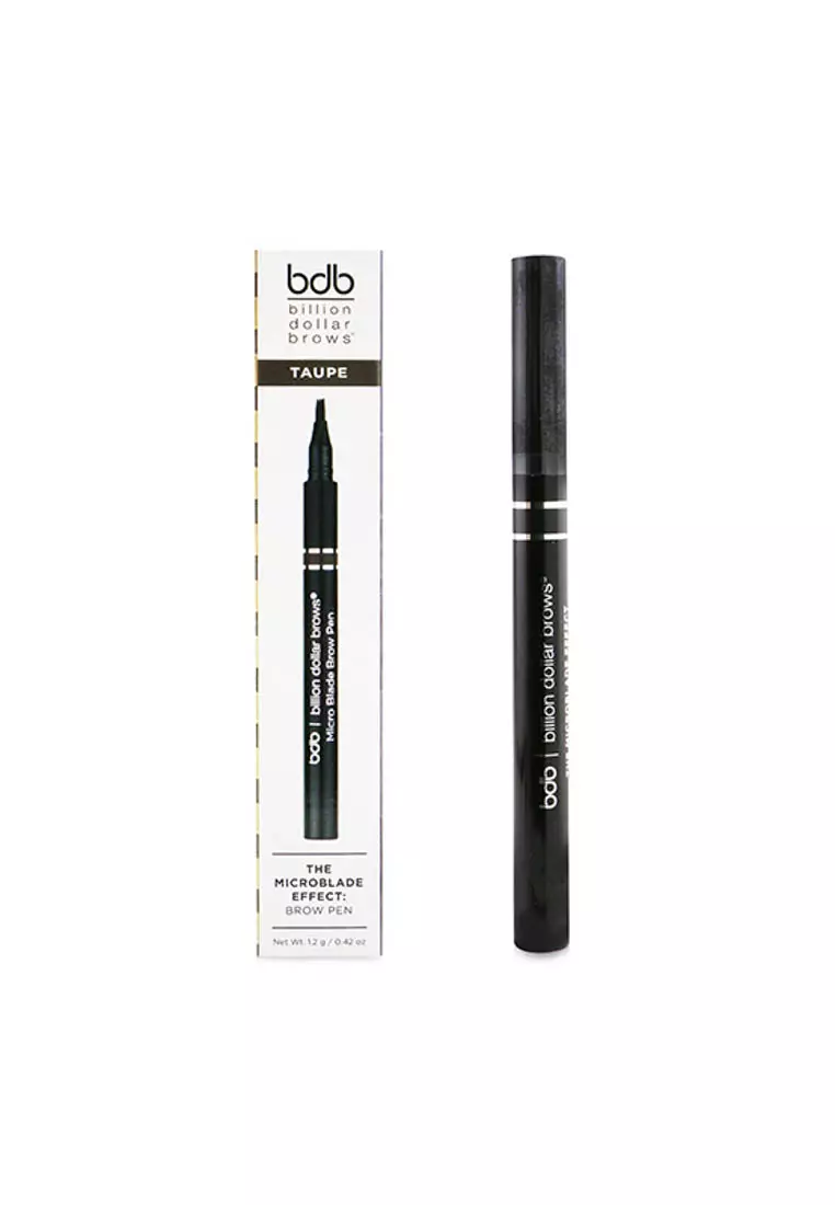 Discount on Billion Dollar Brows  shoes - SKU: Billion Dollar Brows - The Microblade Effect: Brow Pen - # Taupe 1.2g/0.42oz