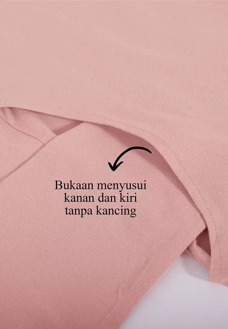 Momira Nursing Long Sleeve T-Shirt | Atasan Basic Lengan Panjang | Kaos Ibu Menyusui - M
