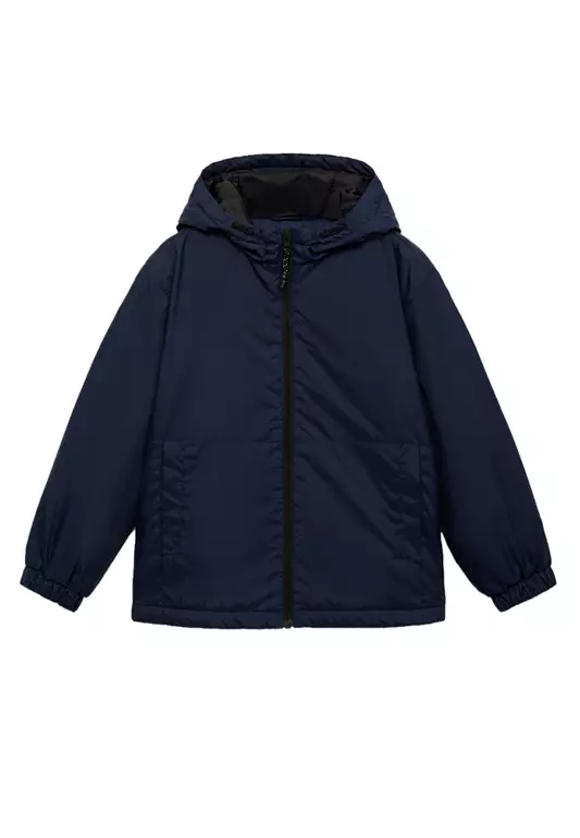 Water-Repellent Quilted Coat