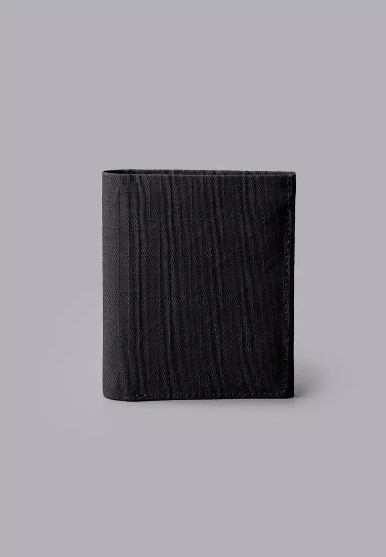 Alpaka ARK Bifold Coin Wallet - Black Axogrid