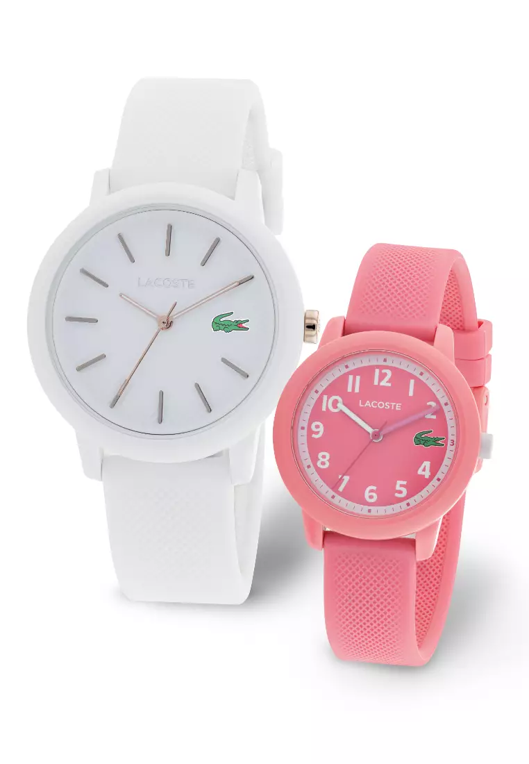 Lacoste 12.12 watch white cheap