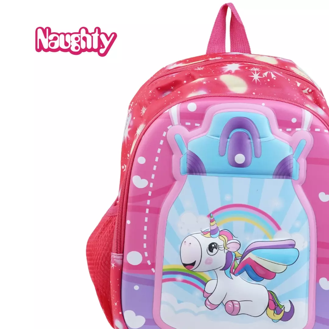 Tas Ransel Anak Perempuan Sekolah Tk Paud Backpack Unicorn G643 2412002 Naughty Accessories