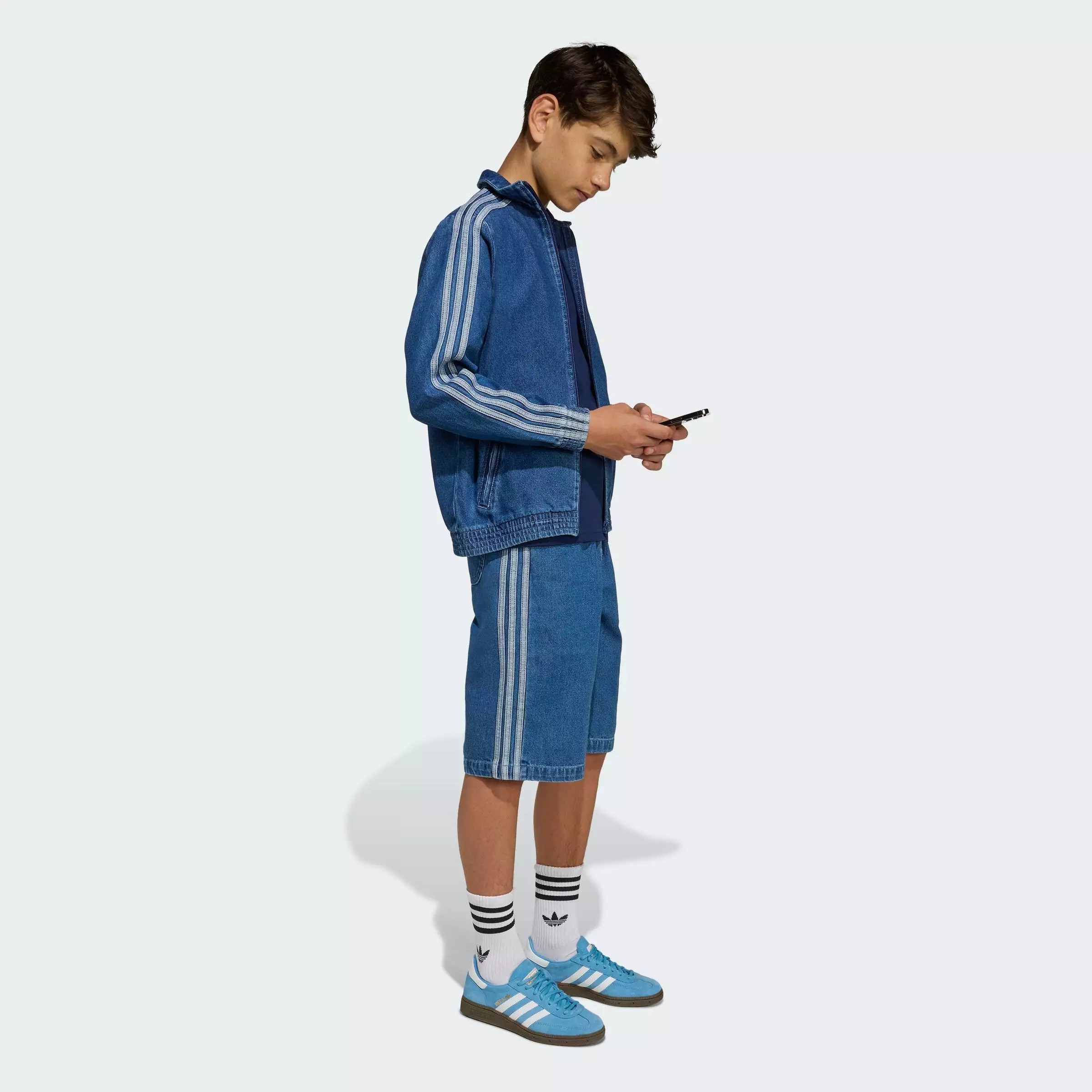 Buy ADIDAS Lifestyle FIREBIRD TRACK TOP DENIM Unisex Blue KE2849