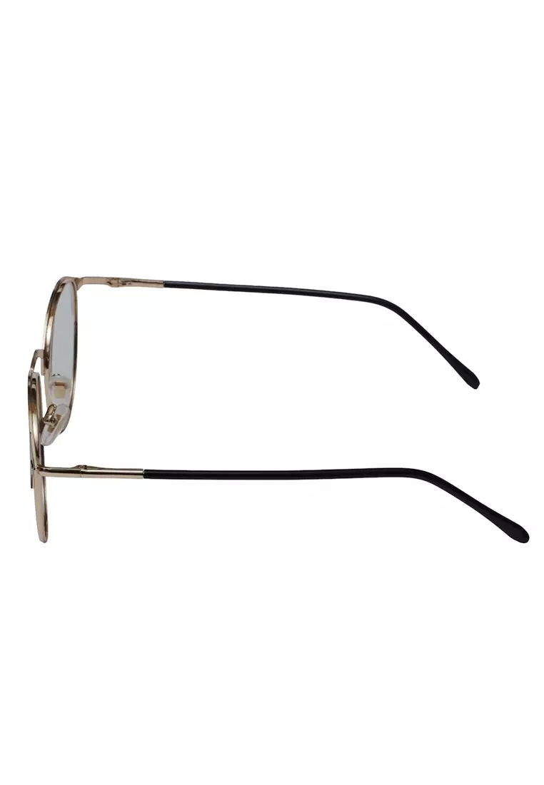 Dinda Kacamata Wanita Lensa Photocromic Anti Radiasi UV Premium Quality - Gold