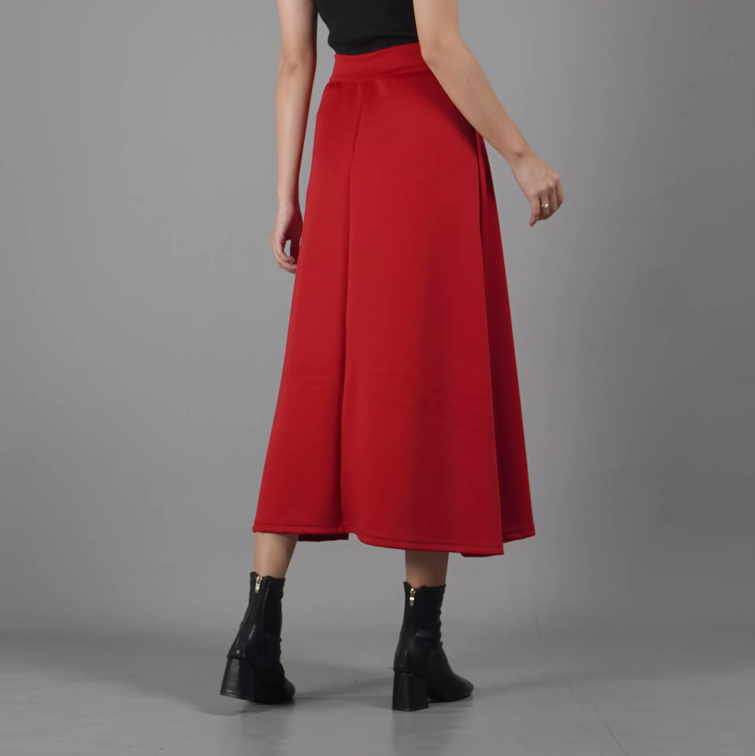  REBECA Flare Skirt Korean Style Christmas Outfit - MARUN