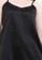 Anne Wintours black Kimono Satin Silk Set Tanktop Sleepwear F4990AAAE088A7GS_3
