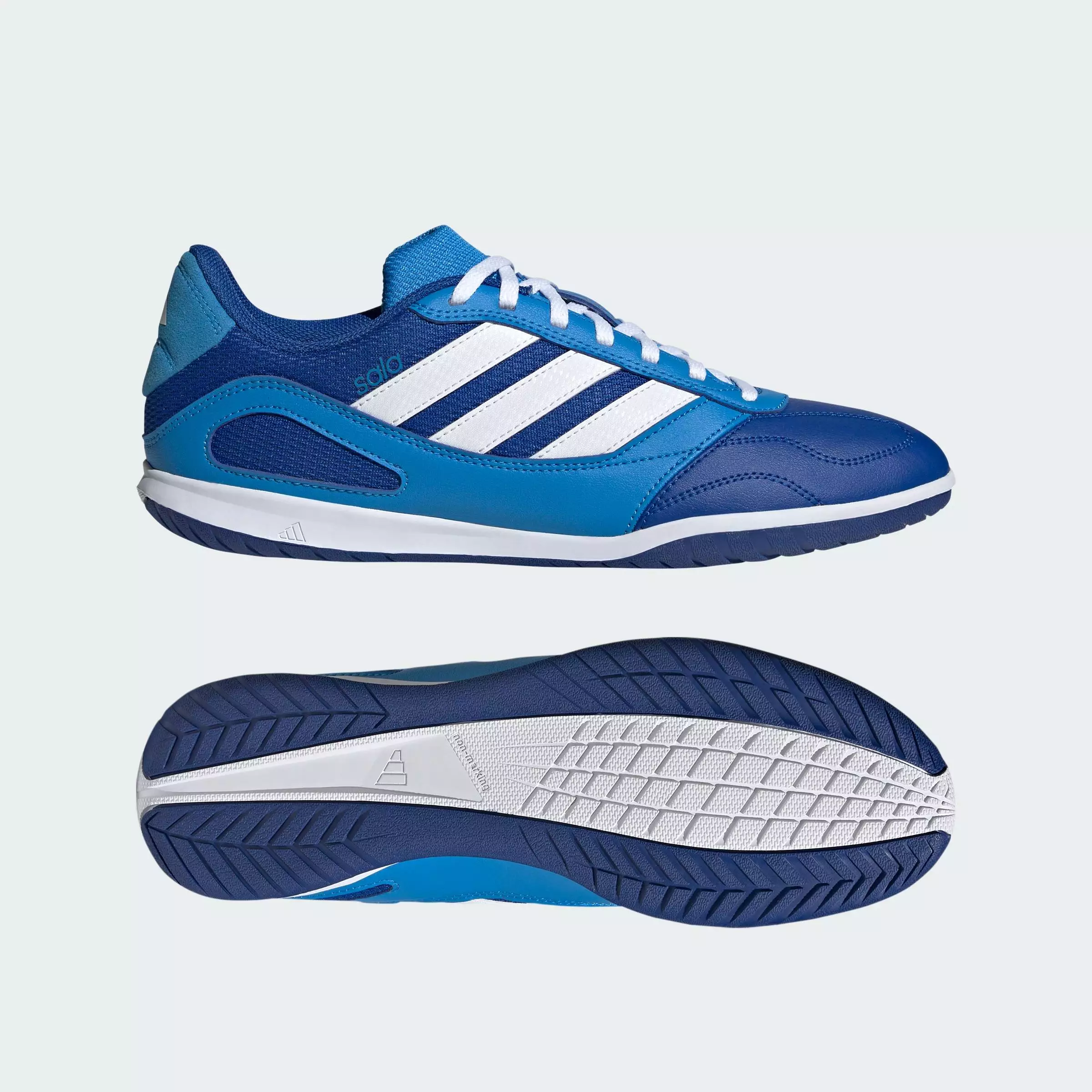 adidas gazelle silver green womens adidas Predator League in Indoor Shoes, Lucid Blue/White/Solar Red / 9.5