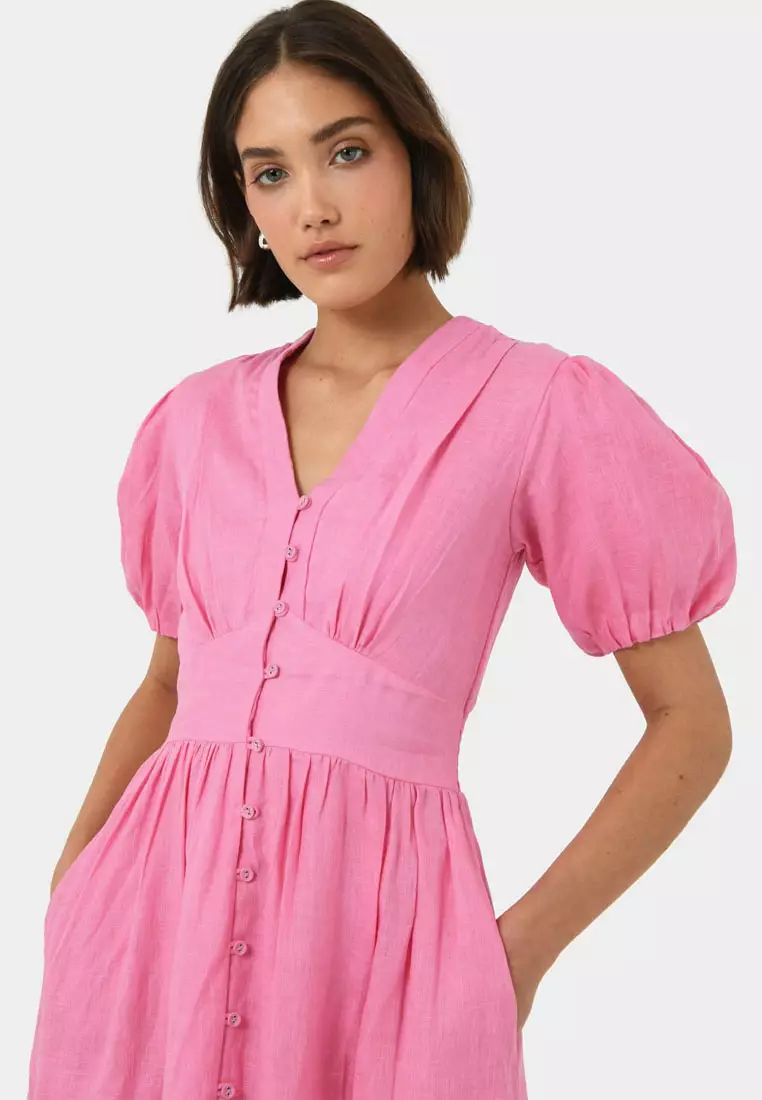 Fernanda Linen Dress