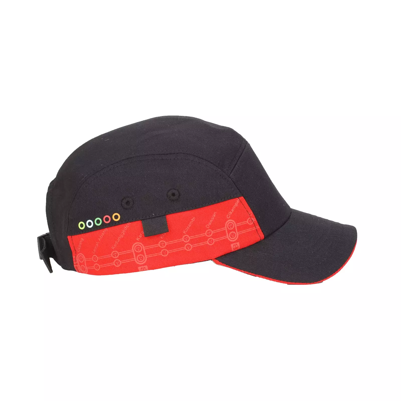 Kalibre x KAI Topi Black-Red 940163019