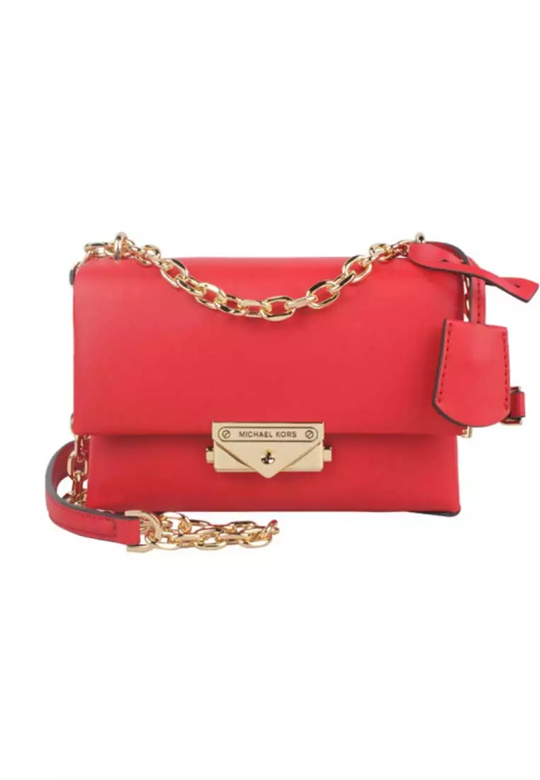 Michael kors bright red crossbody bag Clearance