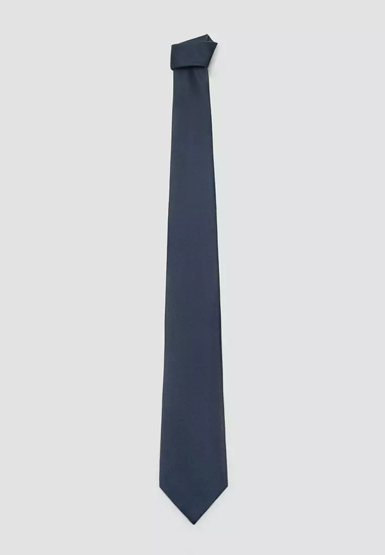Plain Silk Tie