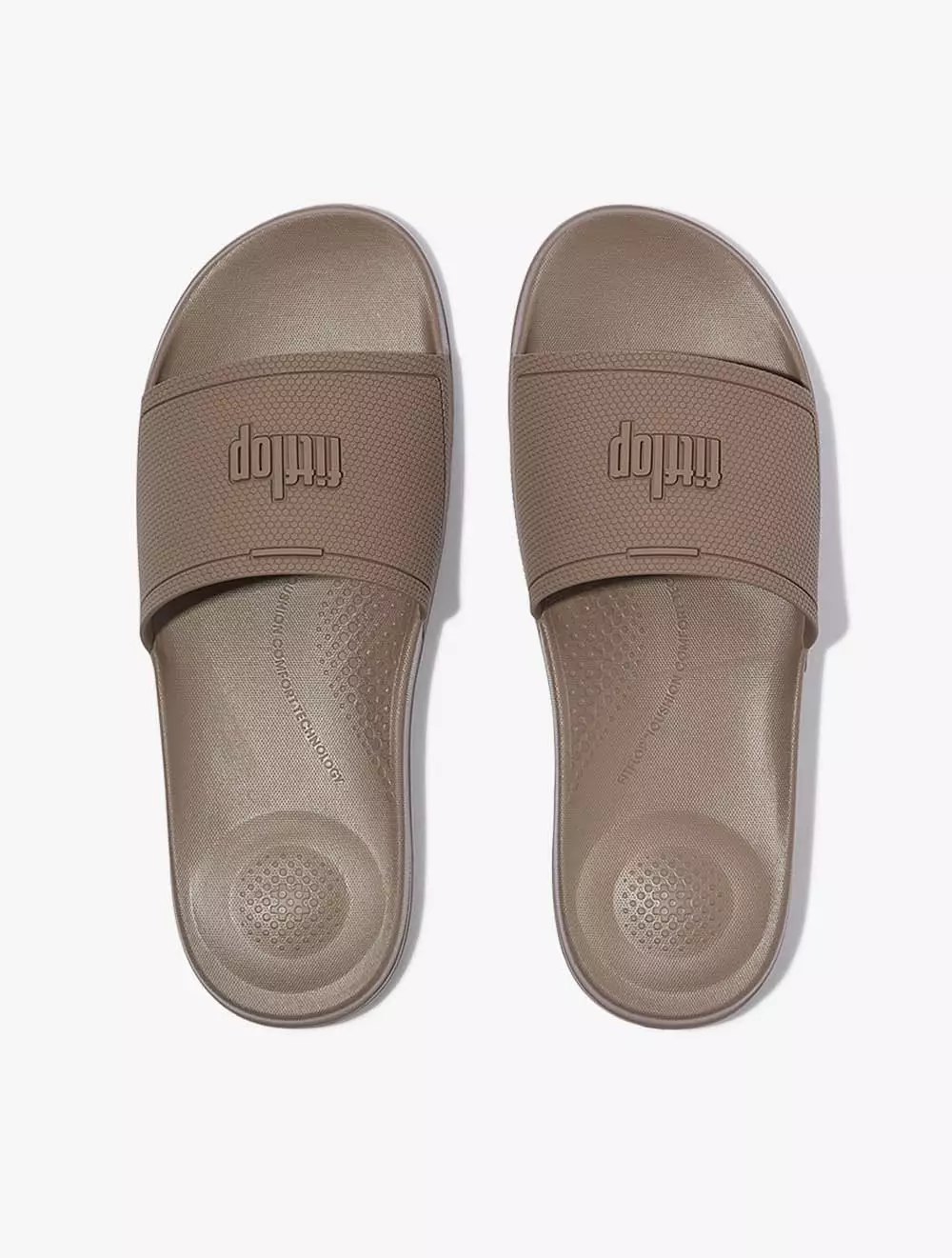 Fitflop iQushion Slides - Taupe