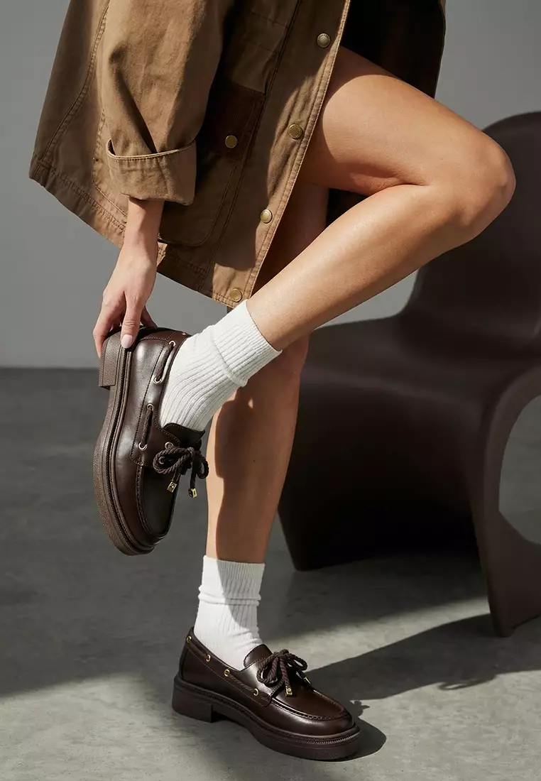 Lace Up Loafers