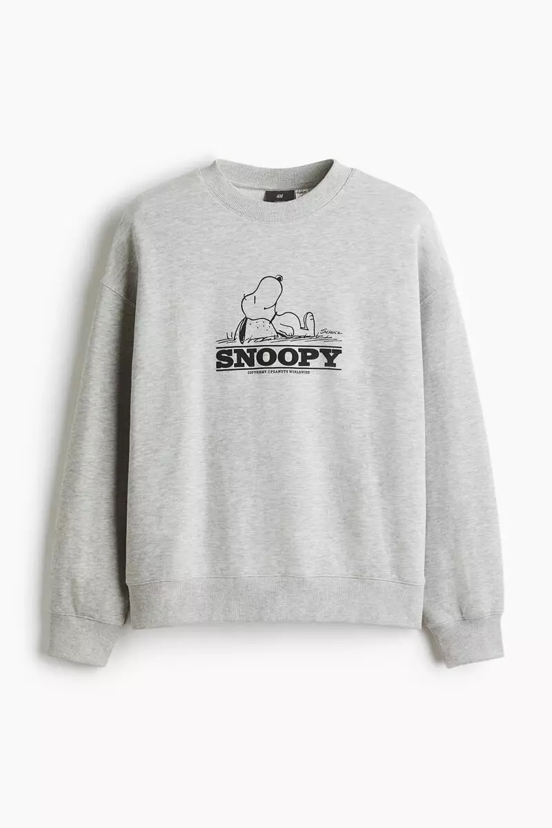 Oversized Fit Printed sweatshirt