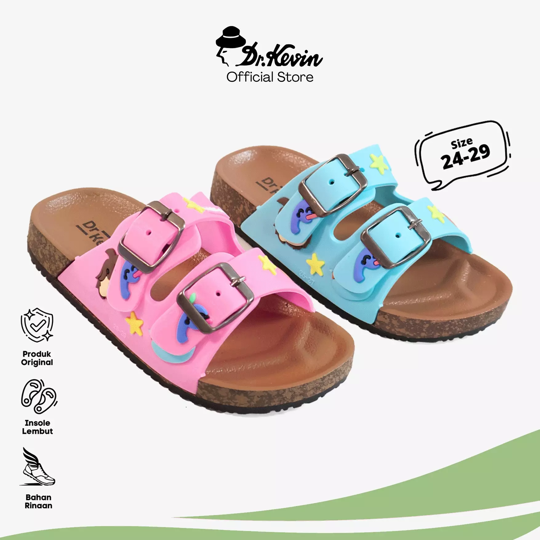 Dr. Kevin Kids Sandal Selop Anak kecil laki & Perempuan 371-113