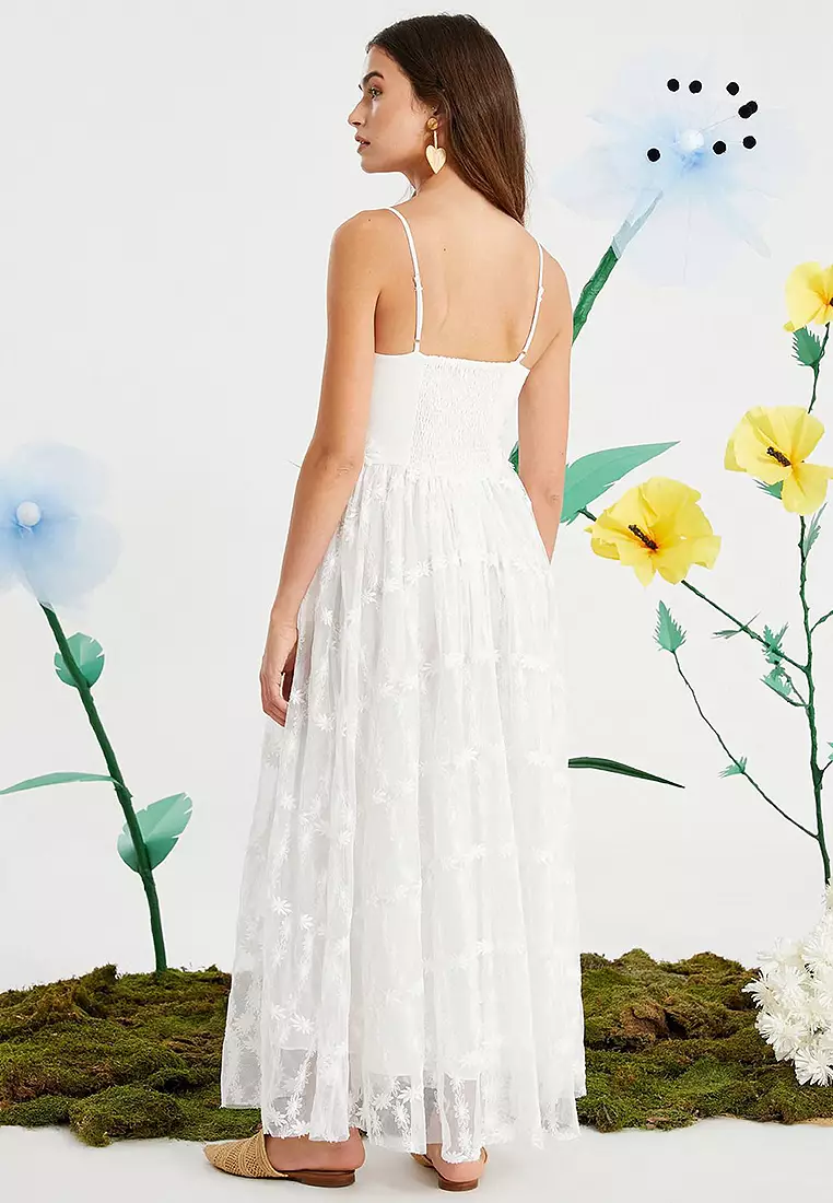 Daisy Tulle Maxi Dress