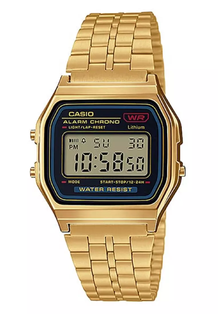 Buy CASIO Digital Couple Watches Couple A158 A159WG 1DF 2024