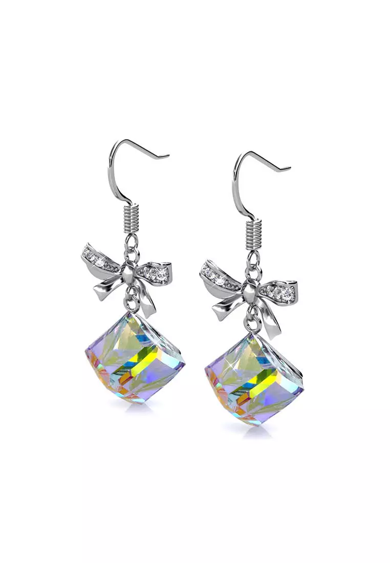 Kira Crystal Flower Freshwater Pearl Earrings – SKYE