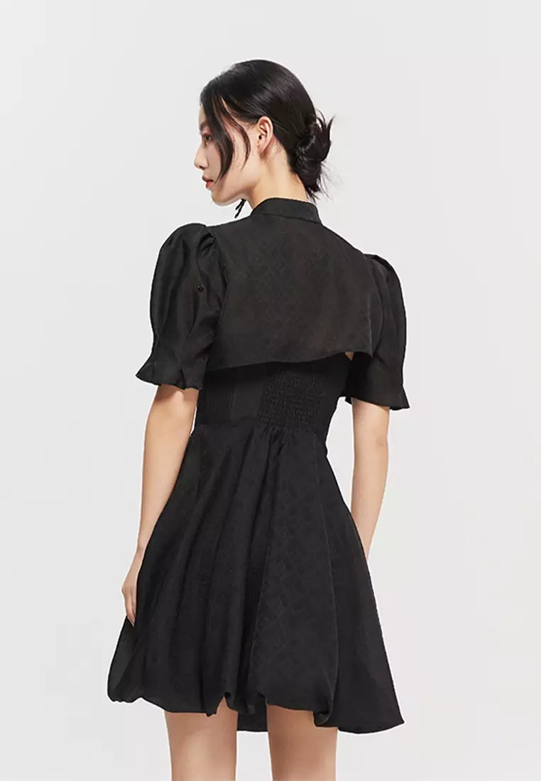 Modern Qipao Design Midi Dress