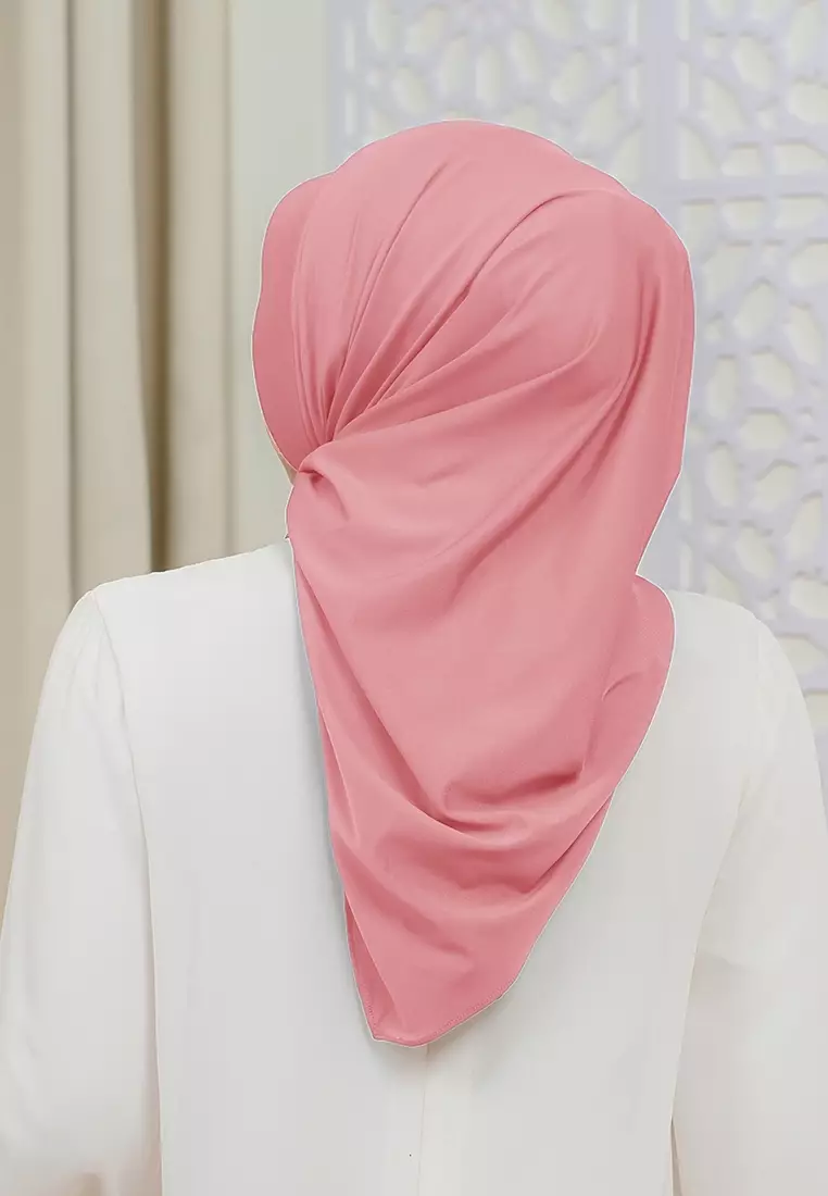 HIJAB INSTAN SOFTPAD AMEENA - SALMON