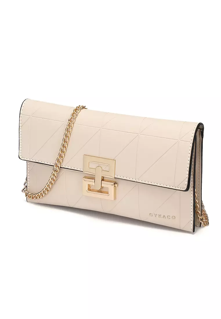 GYKACO  Brielle Beige - Dompet & Clutch Wanita - Fashion Wallet & Clutch