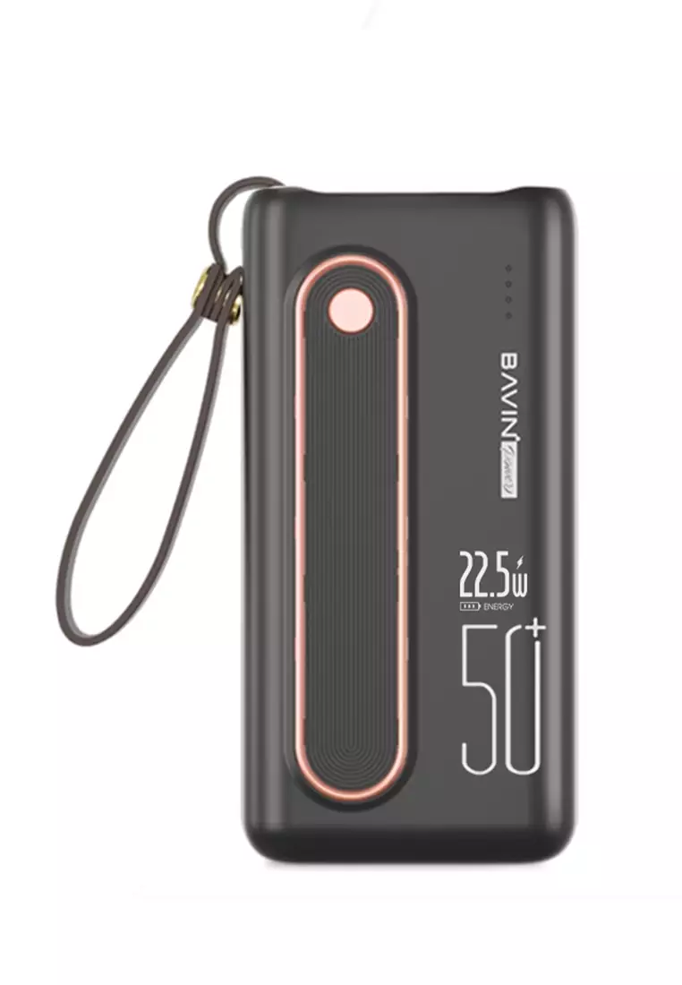 50000mAh Power Bank, 22.5W PD USB-C Quick Charge Portable Charger Fast  Charging with 4 Outputs & 3 Inputs, Flashlight, LED Display, Huge Capacity