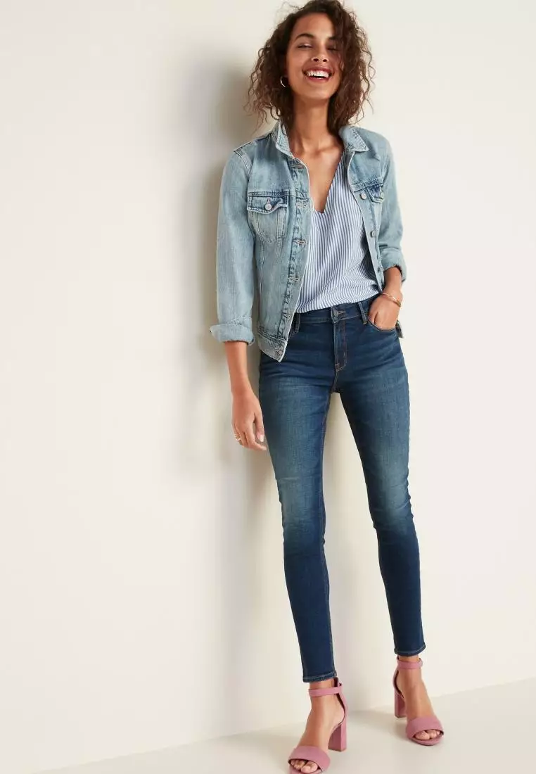 Buy Old Navy Mid-Rise Rockstar Super Skinny Jeans For Women 2025