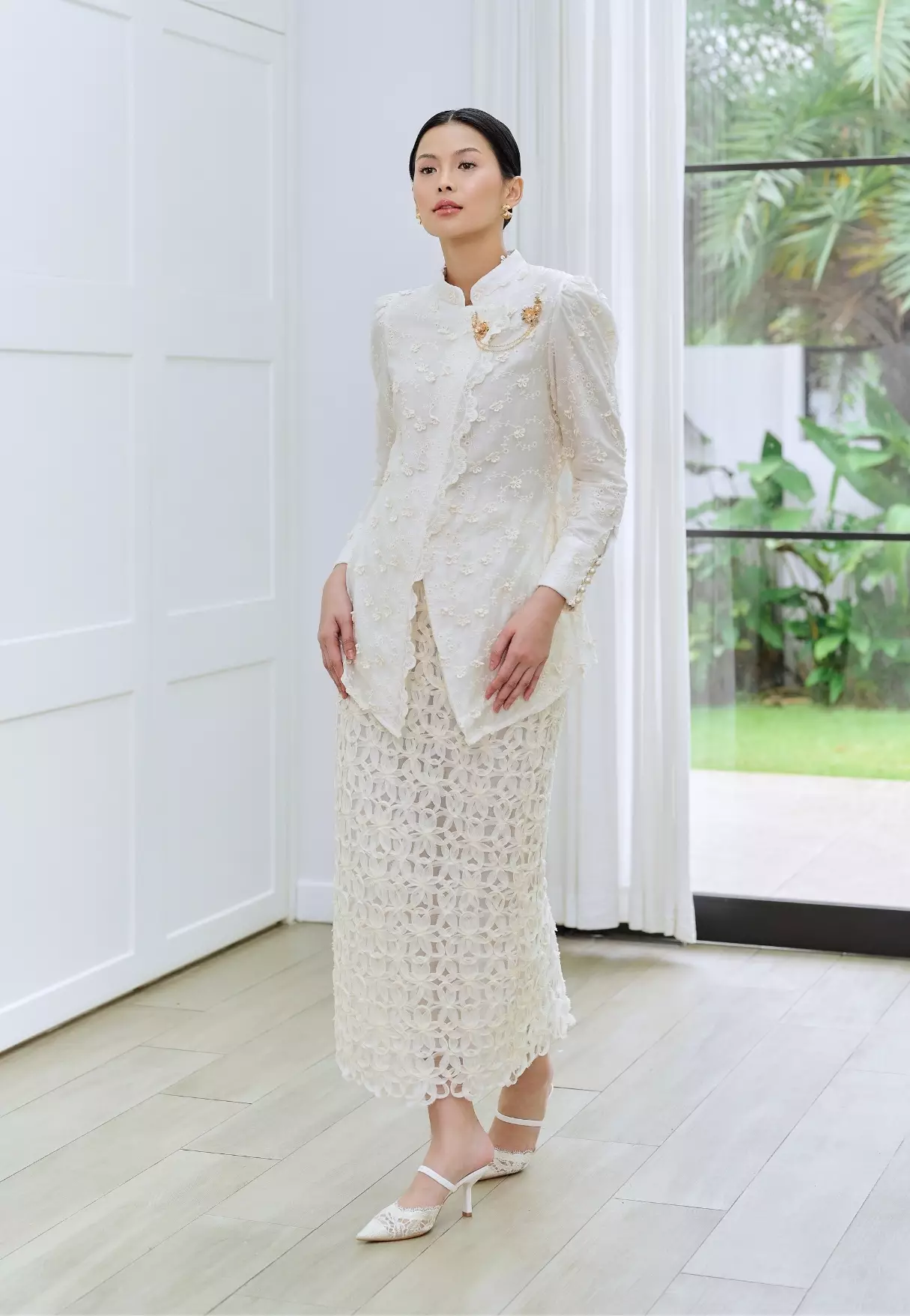 Naira Blouse - Ivory