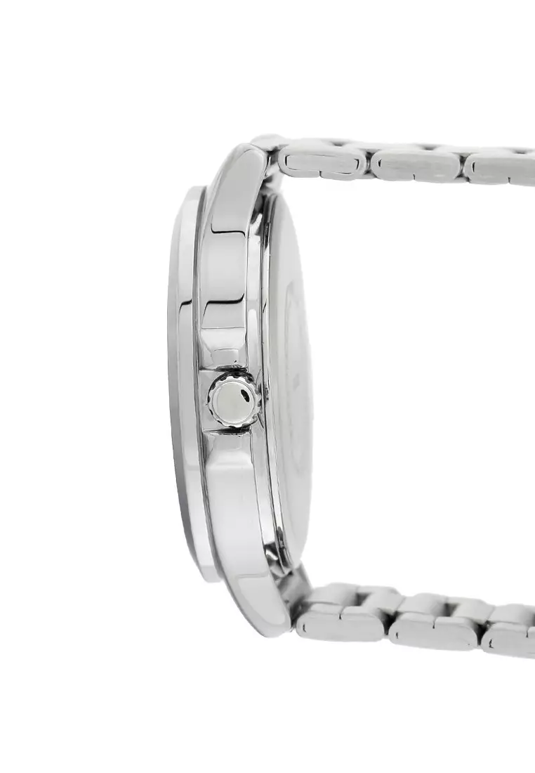 Casio Jam Tangan Wanita - Silver Peach - Stainless Steel - LTP-V300D-9A2