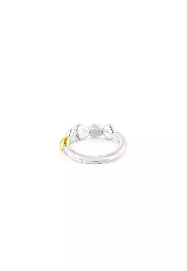 Tous TOUS Joy Bits Two-tone Ring with Organic Shapes 2024 | Buy Tous Online  | ZALORA Hong Kong