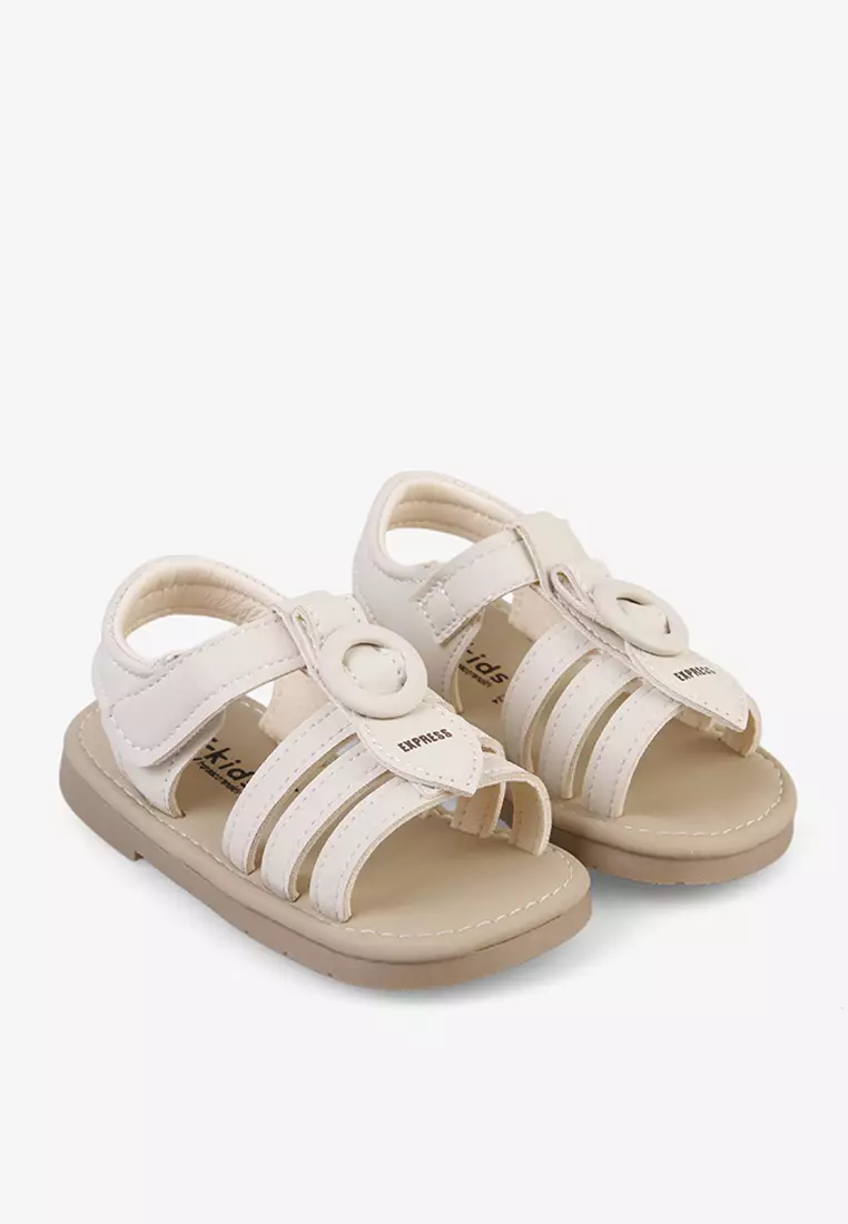 Sepatu Flat Shoes Anak Perempuan Pre Walker prewalker A.Neri White - Fransisca Renaldy