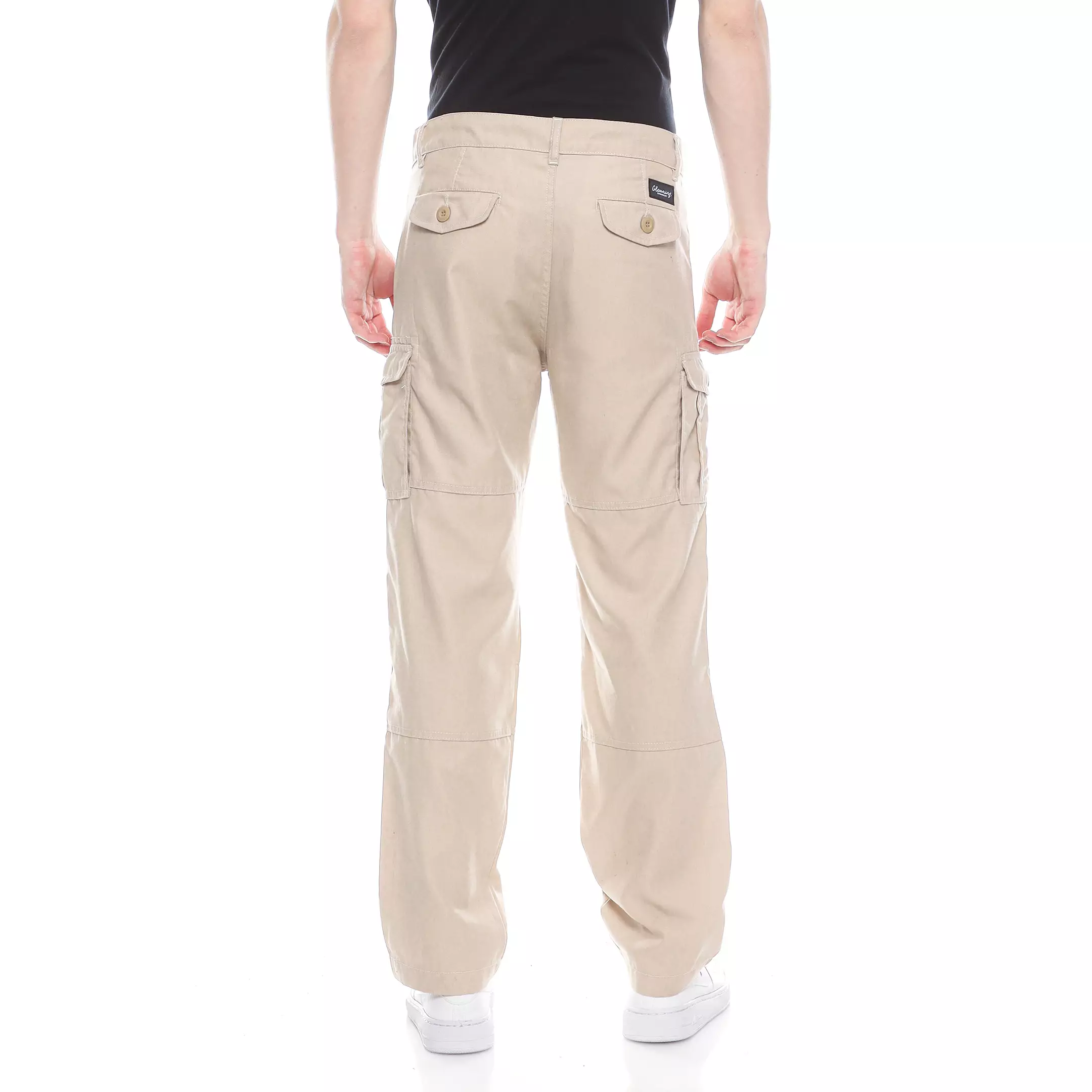 Cargo Long Pants Celana Panjang - Cotton Drill Cream