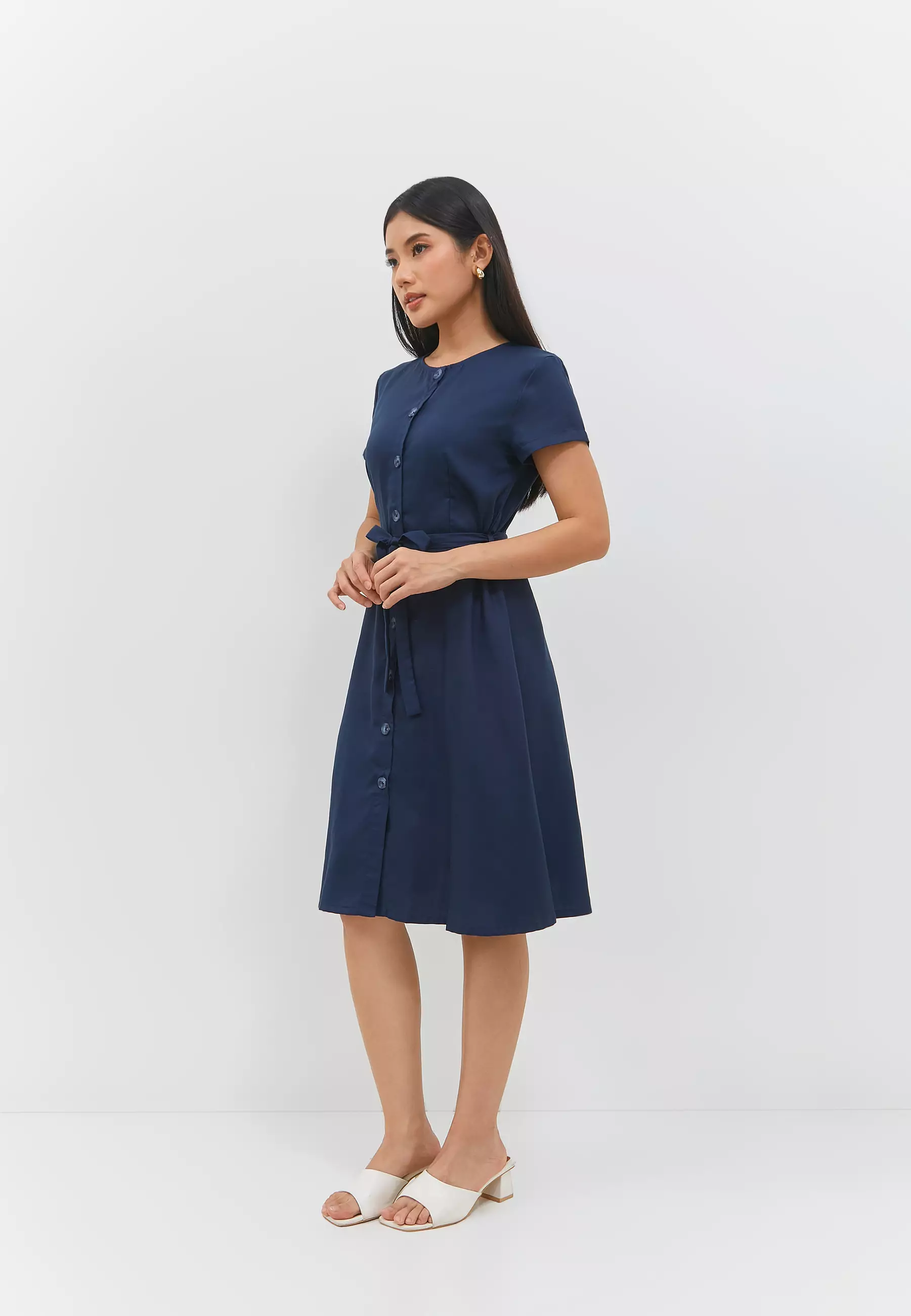 Debora Navy Dress (G.43126)