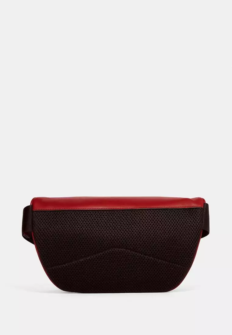 westway belt bag in colorblock with coach patch