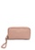 HAPPY FRIDAYS pink Double Zipper Textured Leather Wallet JN2017 C932EACF11E01CGS_1