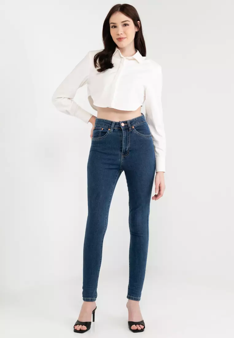 Summer High Rise Skinny Jeans