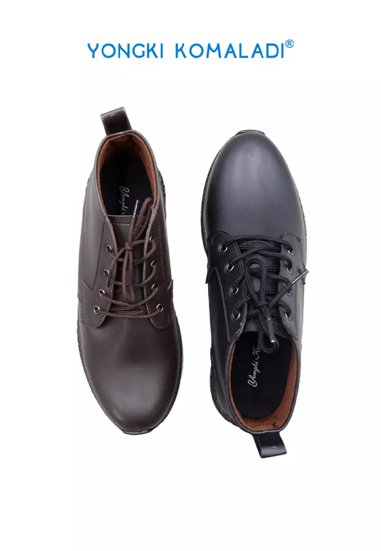 [ ORIGINAL ] YONGKI KOMALADI BOOTS OL-OBR11381-24 HITAM