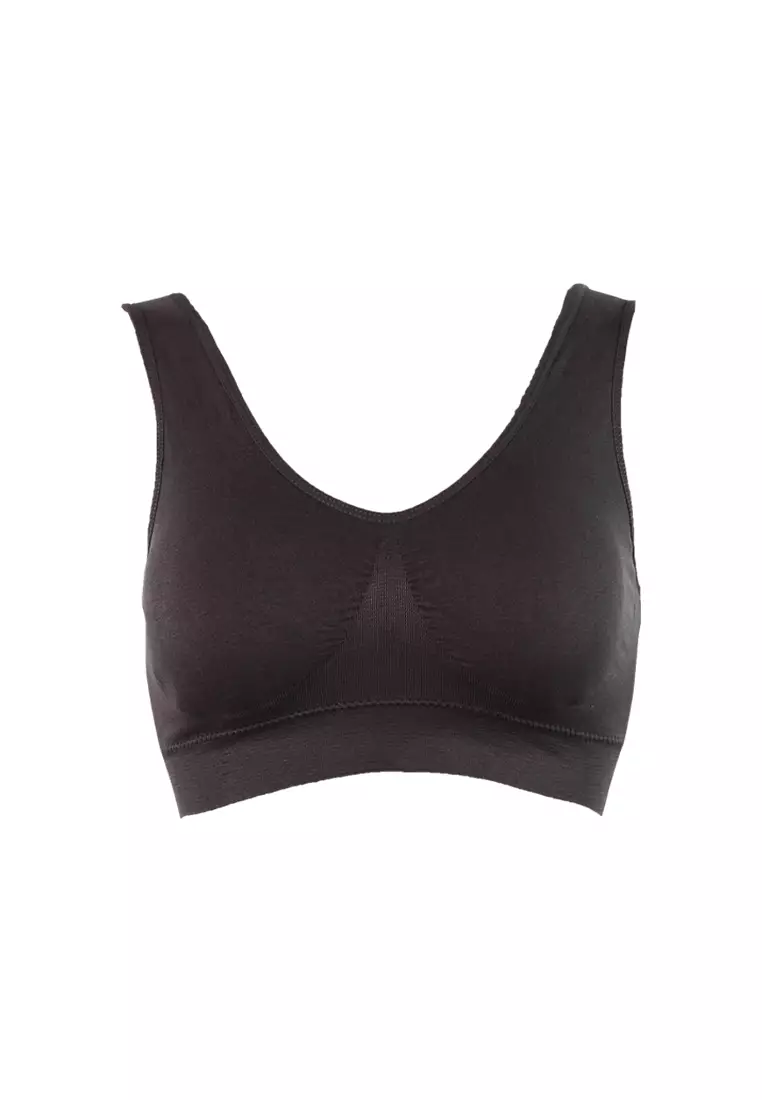 2 In 1 Simply Fidelia Daily Comfort Bra Non Wire Seamless Bra For Women