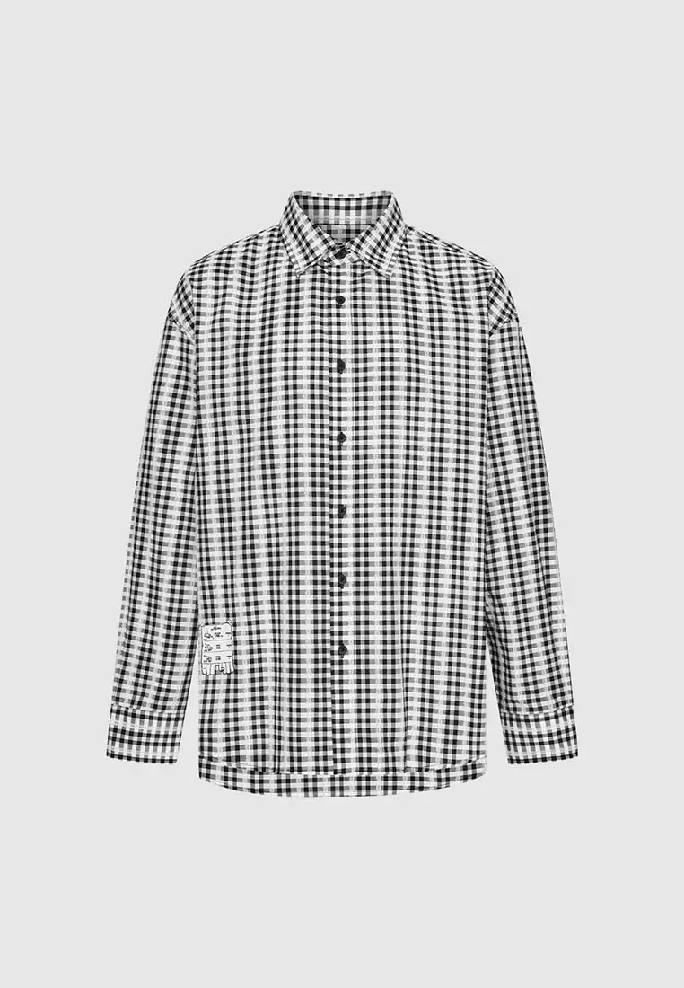 Loose Fit Check Shirts