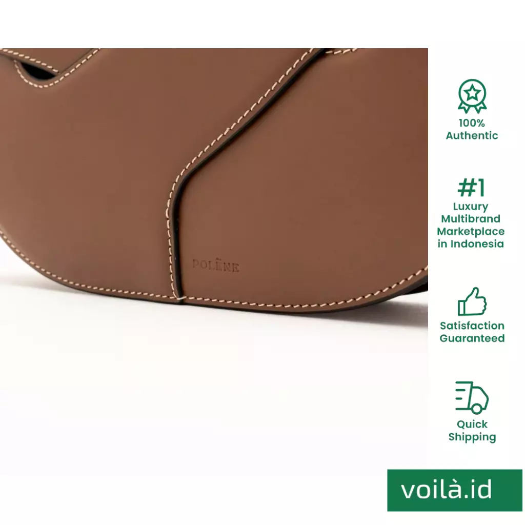 Nodde Smooth Hobo Bag Cognac